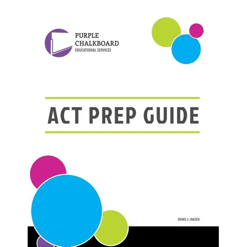 Purple Chalkboard ACT Prep