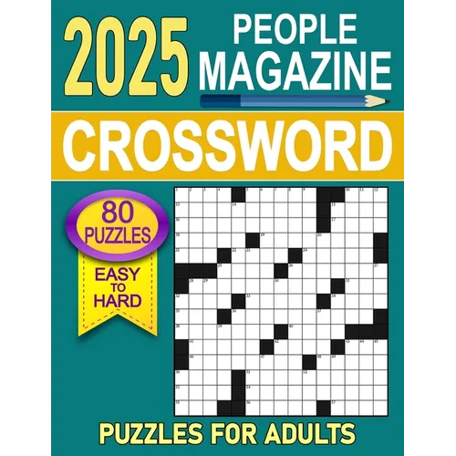 2025 People Magazine Crossword Puzzles For Adults: Engage with Historical Figures, Celebrities, and More in Every Challenge