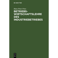 Betriebswirtschaftslehre des Industriebetriebes