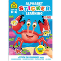 School Zone Alphabet Sticker Learning Workbook