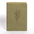 NASB Super Giant Print Reference Bible, Sage Suedesoft Leathertouch, Indexed