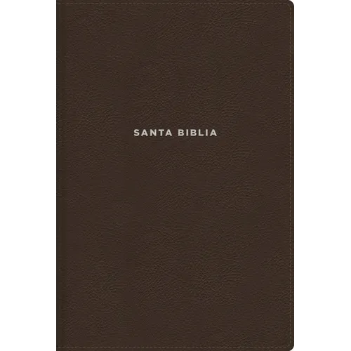 Nvi, Biblia de Estudio Actualizada, Revisión 2022, Leathersoft, Café, Letra Grande, Interior a Color, Palabras de Jesús En Rojo, Con Índice, Comfort P