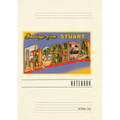Vintage Lined Notebook Greetings from Stuart, Florida