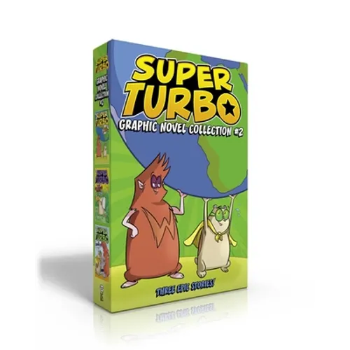 Super Turbo Graphic Novel Collection #2 (Boxed Set): Super Turbo Protects the World; Super Turbo and the Fire-Breathing Dragon; Super Turbo vs. Wonder