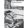 Archives and Manuscripts Volume 52 Number 1: Special Issue: Research and Practice