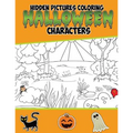Hidden Pictures Coloring Halloween Characters: Hidden picture books for children