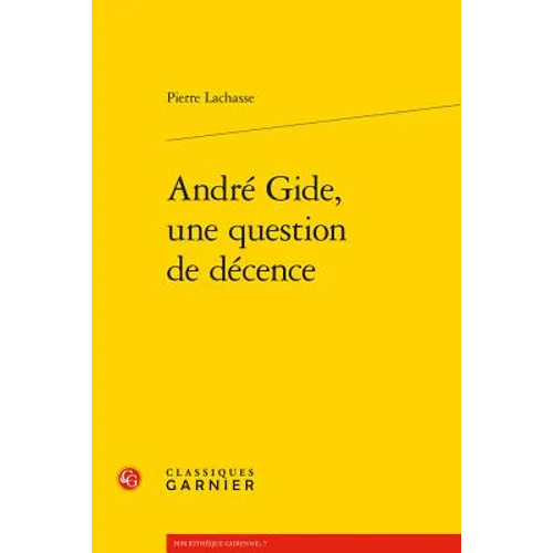 Andre Gide, Une Question de Decence