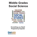 Middle Grades Social Science Skill Practice: Practice Test Questions for US History, World History, Geography, Civics, and Economics