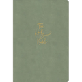 KJV Super Giant Print Reference Bible, Sage Suedesoft Leathertouch, Indexed