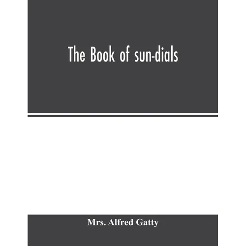 The book of sun-dials