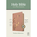 NLT Thinline Reference Bible, Filament Enabled Edition (Red Letter, Leatherlike, Pink, Indexed)