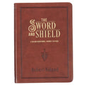 The Sword and Shield a 40 Day Devotional for Men, Vegan Leather