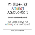 My Book of Amazing Achievements