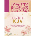 The Holy Bible Kjv: Featuring an Easy-To-Follow Two-Year Study Plan [Magenta Florals]