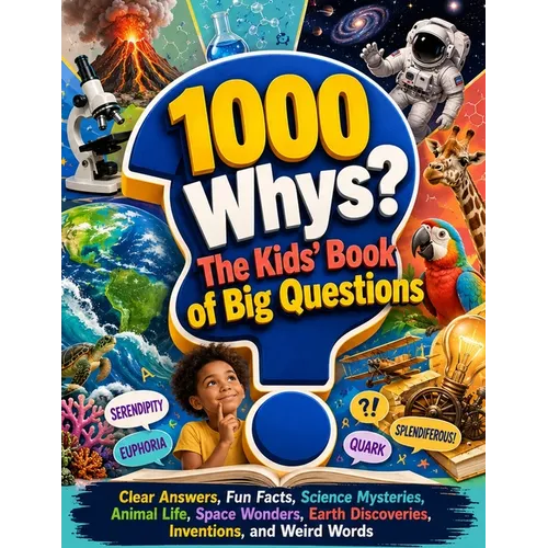 1000 Whys The Kids' Book of Big Questions: Clear Answers, Fun Facts, Science Mysteries, Animal Life, Space Wonders, Earth Discoveries, Inventions, and