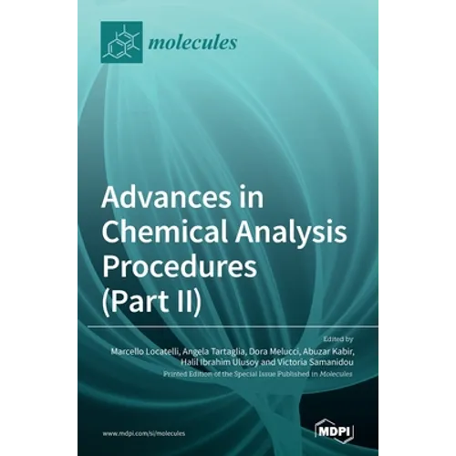 Advances in Chemical Analysis Procedures (Part II): Statistical and Chemometric Approaches