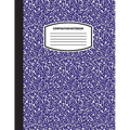 Classic Composition Notebook: (8.5x11) Wide Ruled Lined Paper Notebook Journal (Navy Blue) (Notebook for Kids, Teens, Students, Adults) Back to Scho