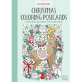 Christmas Coloring Postcards: 20 Festive Holiday Cards to Color, Sign, and Send