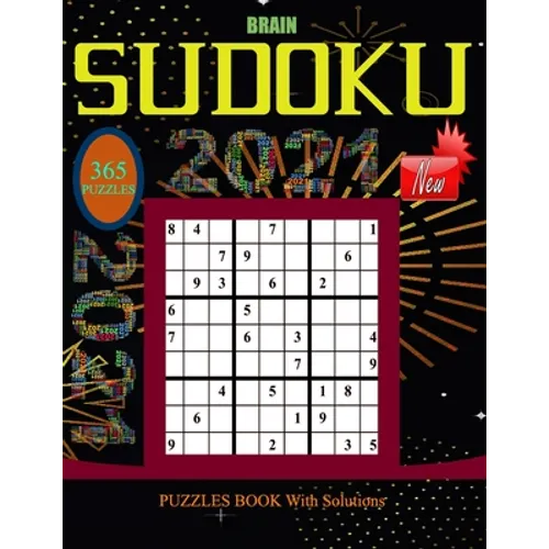 BRAIN SU DOKU PUZZLES BOOK With Solutions: Large Print Sudoku Puzzles Book for Seniors and Adults - Solvable Sudokus Puzzles Book for Adults - BRAIN S