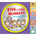 Five Little Monkeys Get Ready for Bed Touch-And-Feel Tabbed