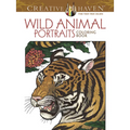 Creative Haven Wild Animal Portraits Coloring Book