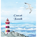 GUEST BOOK FOR VACATION HOME, Visitors Book, Beach House Guest Book, Seaside Retreat Guest Book, Visitor Comments Book.: HARDCOVER: Suitable for Beach