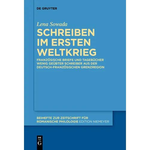 Schreiben im Ersten Weltkrieg