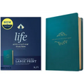 KJV Life Application Study Bible, Third Edition, Large Print (Leatherlike, Teal Blue, Red Letter)