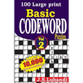 100 Large Print Basic Codeword Puzzles 2