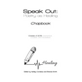 Speak Out: Poetry as Healing: Chapbook for Classes of 2018