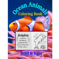 Ocean Animals Coloring Book for Kids 35 Unique Sea Creatures to Learn & Color Fun Educational Marine Life Activity Book by Jesintha Bhaskaran (8.5 x 1