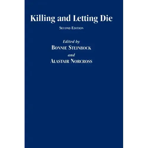 Killing and Letting Die