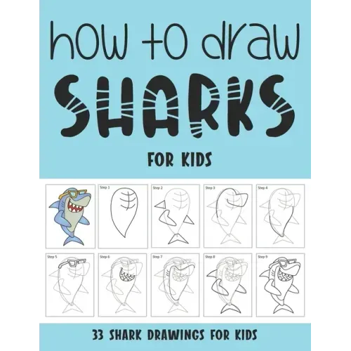 How to Draw Sharks for Kids