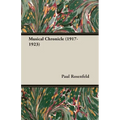 Musical Chronicle (1917-1923)