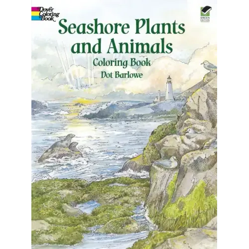 Seashore Plants and Animals Coloring Book