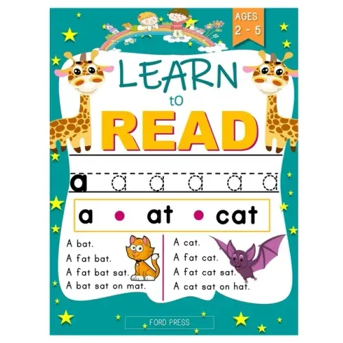 Learn to Read Phonic Activity Workbook: Teach Your Child to Read with our Easy Lessons, Words and Phonics Activity Workbook for Beginning Readers Ages