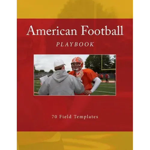 American Football Playbook: 70 Field Templates