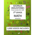 5th Grade GEORGIA MILESTONE, 2019 MATH, Test Prep: : 5th Grade GEORGIA MILESTONE 2019 MATH Test Prep/Study Guide