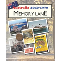 Australia 1940-1970 Memory Lane: large print picture book for dementia patients