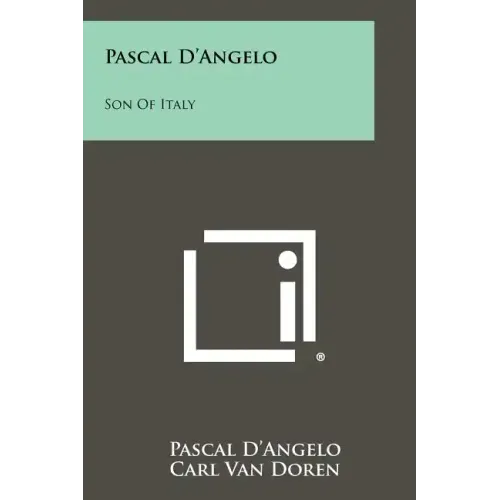 Pascal D'Angelo: Son Of Italy