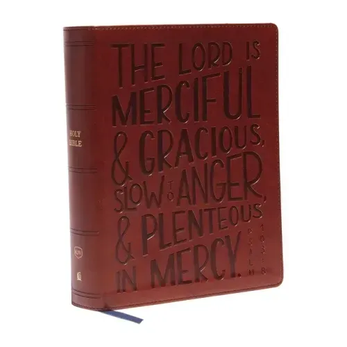 Kjv, Journal Reference Edition Bible, Verse Art Cover Collection, Brown Leathersoft, Red Letter, Comfort Print: Let Scripture Explain Scripture. Refle