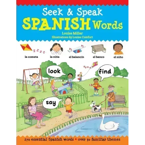 Seek & Speak Spanish Words: Look, Find, Say