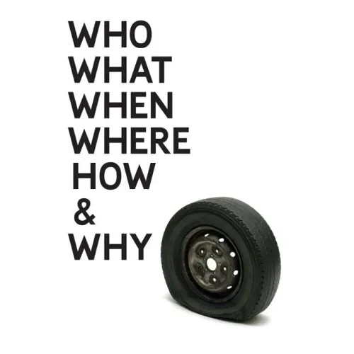 Gavin Turk: Who What When Where How & Why