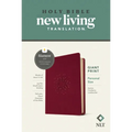 NLT Personal Size Giant Print Bible, Filament Enabled (Leatherlike, Aurora Cranberry, Red Letter)