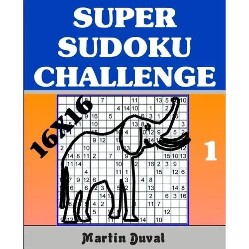 Super Sudoku Challenge 1: 16x16