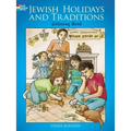 Jewish Holidays and Traditions Coloring Book