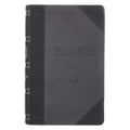 KJV Bible Giant Print 2-Tone Black/Dark Gray