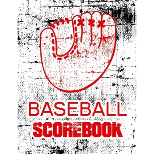 Baseball Scorebook: Baseball Scorecard 100 Pages Baseball Score Sheet, Baseball Scorekeeper Book, Baseball Scorecard