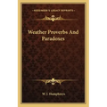 Weather Proverbs and Paradoxes