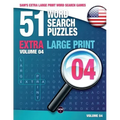 Sam's Extra Large-Print Word Search Games: 51 Word Search Puzzles, Volume 4: Brain-stimulating puzzle activities for many hours of entertainment